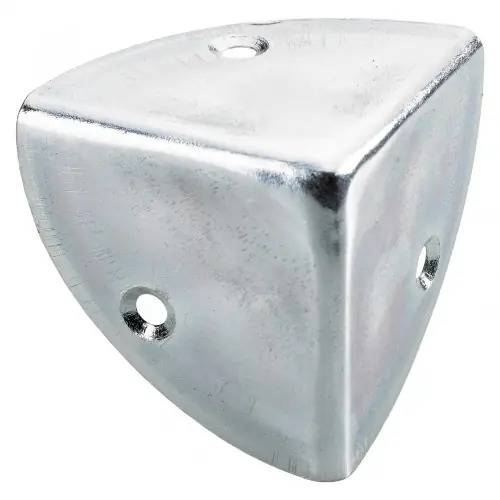 Solde Coin de valise à visser acier zingué HETTICH, L.45 mm – HETTICH