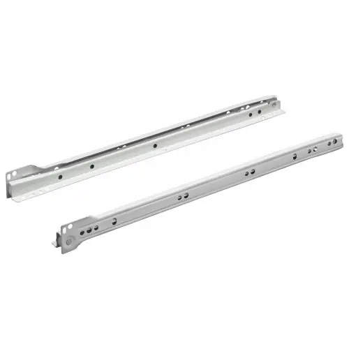 Coulisse pour tiroir à galets, HETTICH 15 kg L.55 cm - HETTICH Offre Spéciale
