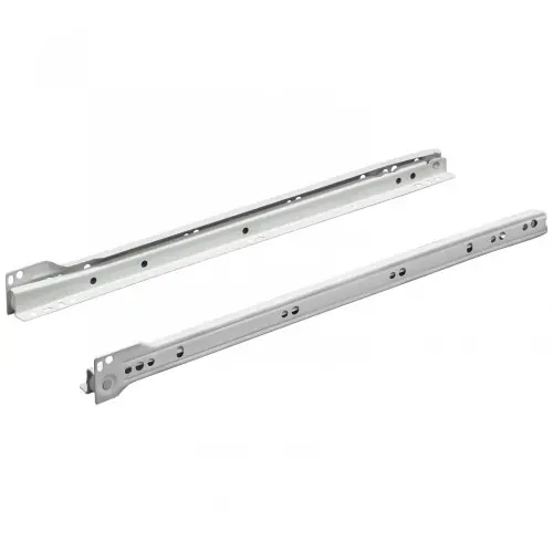 Coulisse pour tiroir à galets, HETTICH 20 kg L.35 cm - HETTICH Prix Bas