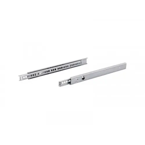 Coulisse pour tiroir roulement de boules avec extension partielle, HETTICH 12 kg - HETTICH Vente Directe