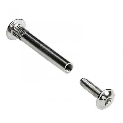 Pas Cher Lot de 10 vis d‘assemblage acier nickelé HETTICH, l.40 mm – HETTICH