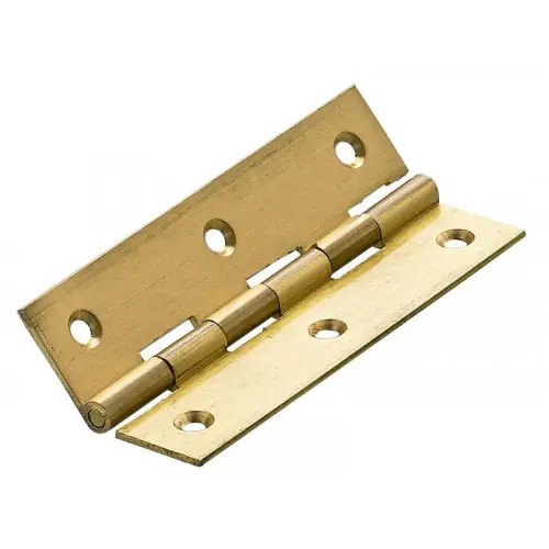 Lot De 2 Charnières Universelles Laiton Pour Meuble, L.100 X L.50 Mm – HETTICH Retour Gratuit