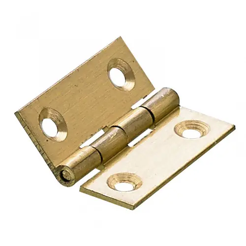 Offre Limitée Lot de 2 charnières universelles laiton pour meuble, L.38 x l.32 mm – HETTICH