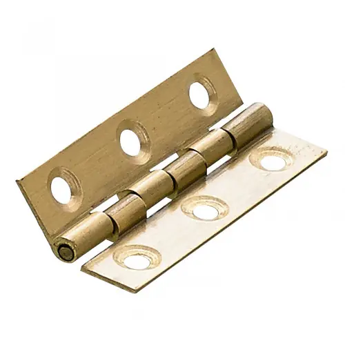 Petit Prix Lot de 2 charnières universelles laiton pour meuble, L.51 x l.25 mm – HETTICH