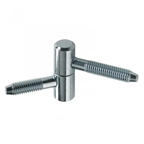 Soldes Lot de 2 fiches à visser HETTICH, acier zingué, H.39 x l.13 mm - HETTICH