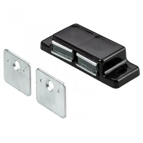 Lot de 2 loqueteaux magnétiques plastique HETTICH, L.20.8 x l.58.3 mm - HETTICH Promotion