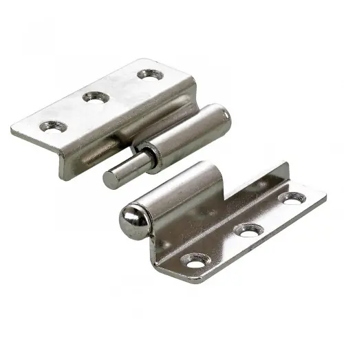 Populaire Lot de 2 paumelles acier pour meuble HETTICH, L.50 x l.40 mm - HETTICH