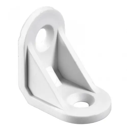Seulement Aujourd'hui Lot de 4 équerres de chaise plastique brut HETTICH, l.24 mm - HETTICH