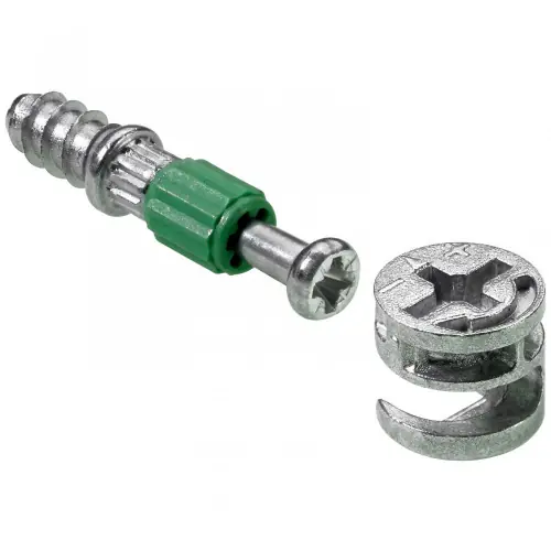Remise Lot de 4 goujons d‘assemblage rastex acier poli HETTICH, l.24.5 mm – HETTICH