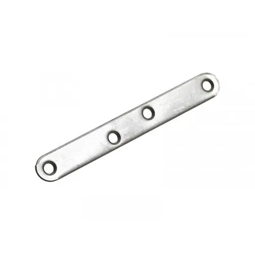 Patte d‘assemblage inox mat HETTICH, L. 120 mm x l.15 mm x H.0.2 cm – HETTICH Prix Promo