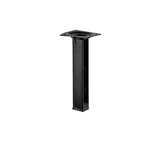 Pied meuble carré HETTICH fixe acier époxy noir – HETTICH Commander Vite