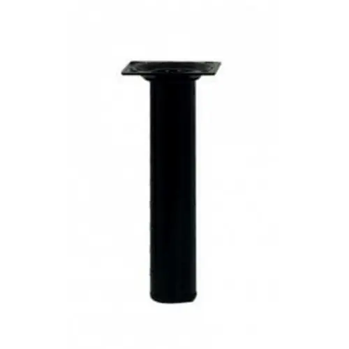 Prix Promo Pied meuble cylindrique HETTICH fixe acier époxy noir - HETTICH