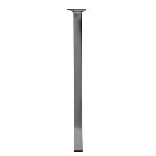 Expédié Aujourd&rsquo;hui Pied table basse carré HETTICH fixe acier chromé gris – HETTICH
