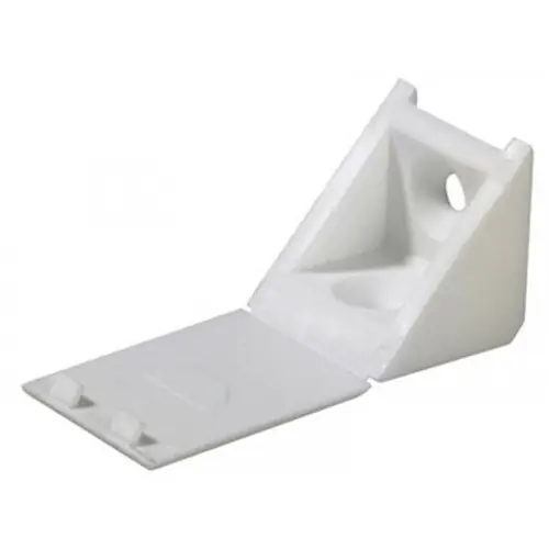 Expédition Rapide Raccord angle plast 24x23x23 - Blanc - HETTICH