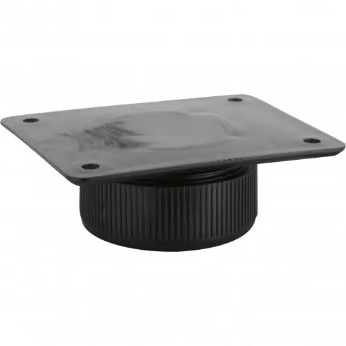 Solde Système de réglage de hauteur plastique à visser, Diam.65 x H.25 mm x l.80 mm - HETTICH