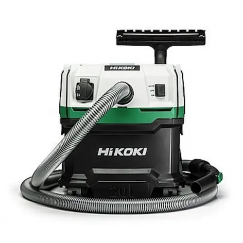 Acheter Direct Aspirateur – 1200W 4,2 m³/min Cuve 20L – poussière eau classe L nettoyage filtre manuel – Hikoki