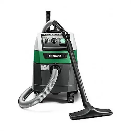 Aspirateur – 1400W 4,38 m³/min cuve 35L – poussière et eau classe L 6 accessoires – Hikoki Nouveauté