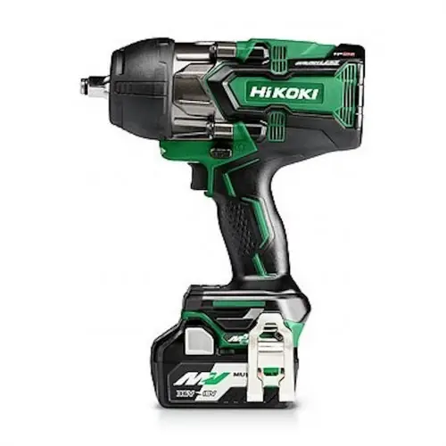 Boulonneuse à choc MultiVolt - 1130Nm 36 et 18V 2.5 et 5Ah - Brushless 1/2" IP56 HitCase - Hikoki Nouvelle Collection