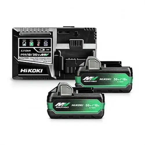 Acheter En Ligne Kit 2 - batterie36V 2,5Ah MultiVolt BSL36A18 + chargeur rapide 14,4V-18V - Hikoki