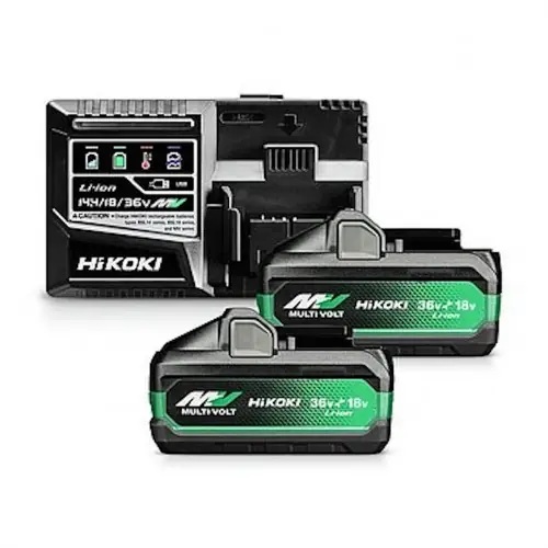 Retour Gratuit Kit 2 - batterie36V 4,0Ah - MultiVolt BSL36B18X + chargeur rapide - Hikoki