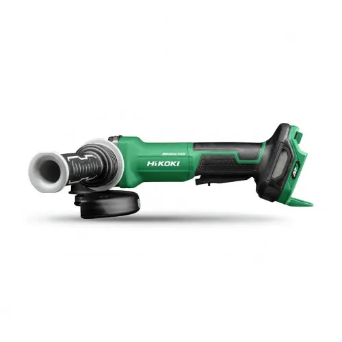 Offre Spéciale Meuleuse - Ø125 - MultiVolt - 36V - Brushless Frein interrupteurhomme mort LVH sans batterie ni chargeur HitCase - Hikoki