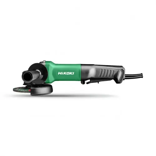 Meuleuse - Ø125mm 1400W 11500trs/min 2,5kg interrupteur "homme-mort" coffret Al 22,2mm - Hikoki Promotion