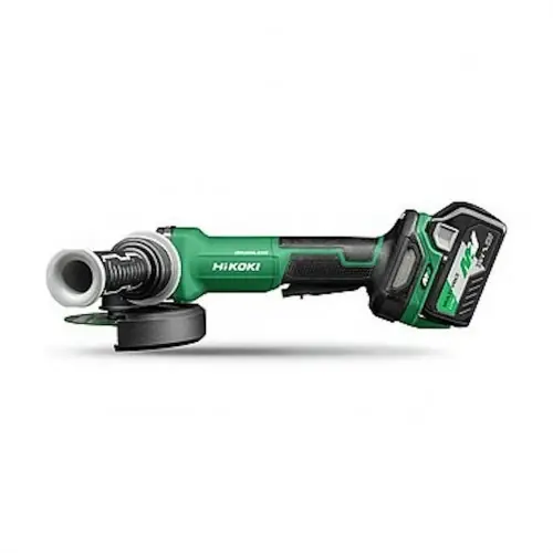 Jusqu'à Épuisement Des Stocks Meuleuse - Ø125mm MultiVolt 36 et 18V 2,5 et 5,0Ah - Brushless interrupteur homme mort - Hikoki