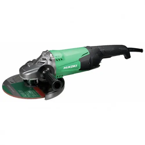Meuleuse – Ø230mm 2000W – 6600 tr/min – poignée auxiliaire 3 positions – 5,1kg – en carton – Hikoki Prix Cassé