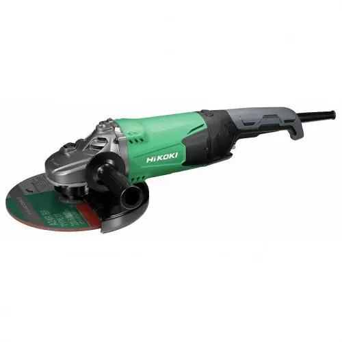 Meuleuse – Ø230mm 2200W – 6600trs/min en carton – Nouveau moteur – interrupteur pleine main – Hikoki Livraison Express