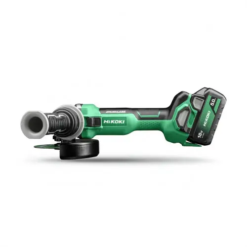 Meuleuse d‘angle – Ø125mm 18V 5Ah (BSL1850MA) – Brushless – LVH – HitCase III 2,35kg – Hikoki Usine Directe