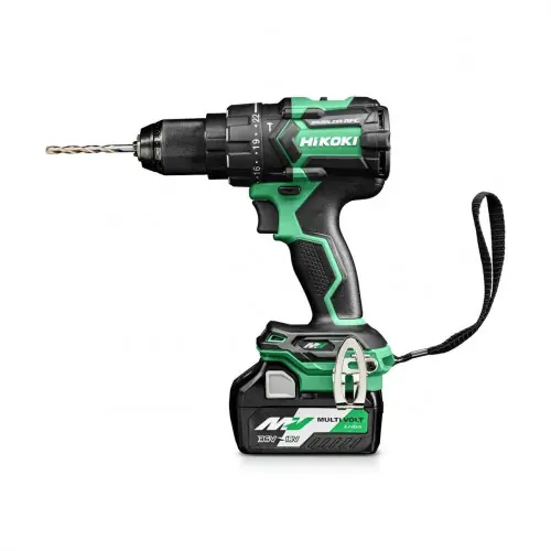 Perceuse percussion MultiVolt – 36 et 18V 2,5 et 5,0Ah Brushless 155Nm mandrin auto-serrant 13mm – RFC HitCase – Hikoki Bon Marché