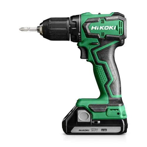 Meilleur Choix Perceuse visseuse – 18V 2Ah Brushless 55Nm Compact mandrin auto-serrant 13mm – HitCase – Hikoki