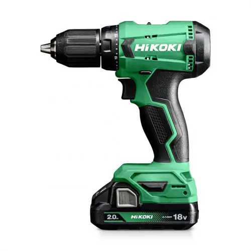 Perceuse visseuse – 50Nm 18V 2Ah Li-ion Compact mandrin 13mm 3,4kg – en coffret – Hikoki Dernière Chance