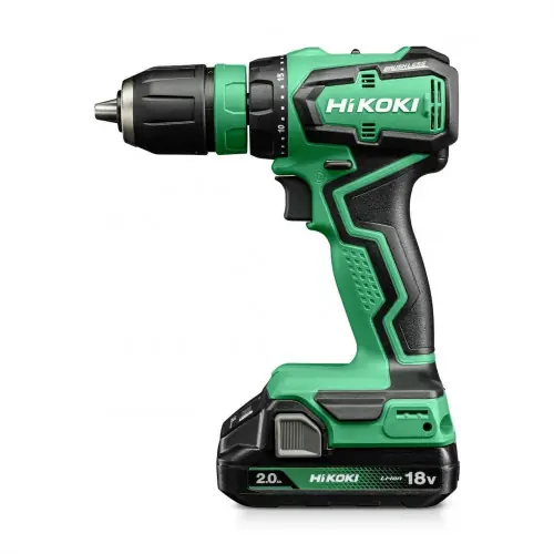 Dernier Modèle Perceuse visseuse – 55Nm 18V 2,0Ah – (BSL1820M) – 4 mandrins rapides – HitCase II – Hikoki