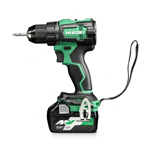 Quantité Limitée Perceuse visseuse – 70Nm 18V 5Ah (BSL1850MA) Brushless mandrin auto-serrant 13 – métal RFC coffret – Hikoki