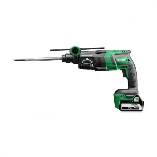 Achat Immédiat Perforateur-burineur SDS + - 26mm Brushless 18V 5Ah - Li-ion - 2,9J - 3 modes - coffret HitCase IV - Hikoki