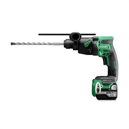 Prix Promo Perforateur SDS + - 18mm Brushless 18V 5Ah Compact Li-ion 1,3J - 2 modes HitCase II - Hikoki