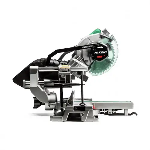 Expédition Rapide Scie radiale à coupe d‘onglet - Ø216mm capacité 305mm 1100W alésage 30mm + - laser et LED - Hikoki