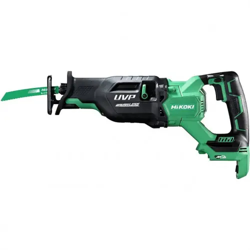 Bon Marché Scie sabre MultiVolt - 130mm 36 et 18V - Li-Ion Brushless orbital UVP sans batterie chargeur - Hikoki