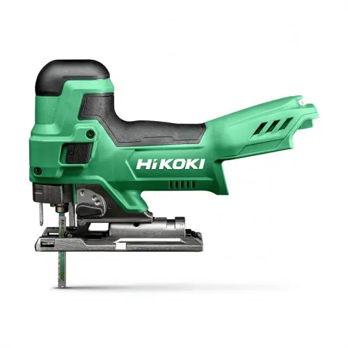 Satisfait Ou Remboursé Scie sauteuse - 135mm 18V - Li-ion sans batterie ni chargeur poignée champignon - HitCase - Hikoki