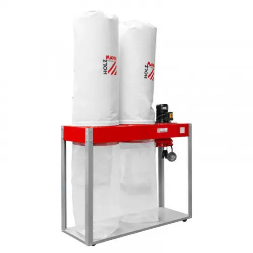Aspirateur à copeaux de bois 2 x 180 litres - 400 V - 2200 W - Holzmann Commande En Gros