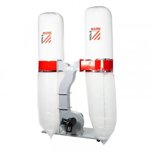 Aspirateur à copeaux de bois 2 x 200 L - 2200 W - ABS3880 - 400V - Holzmann Produit De Marque