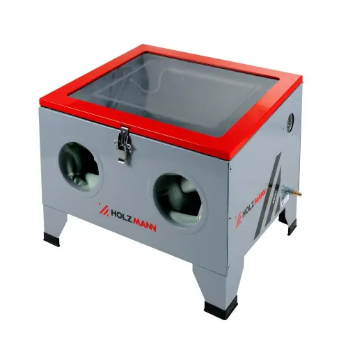 Cabine de sablage d’établi - SK90_230V - volume 90 L - charge 5 kg - Holzmann Prix Promo