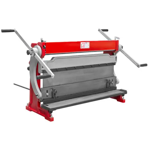 Combinée rouleuse, plieuse et cisaille manuelle pour feuille de tôle 760 x 1 mm – Holzmann Commander Vite