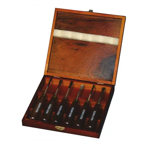 Produit De Marque Jeu de 6 outils de tournage pour bois – Holzmann