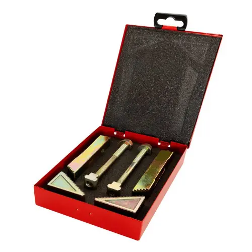 Kit de bridage - SWS6TLGM8 - pour rainures en T - coffret métallique - Holzmann Authentique