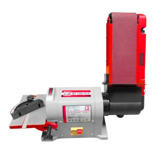 Meuleuse à bande et à surfacer – 450 W – unité inclinable 0° à 90° – Holzmann Promotion Saisonnière