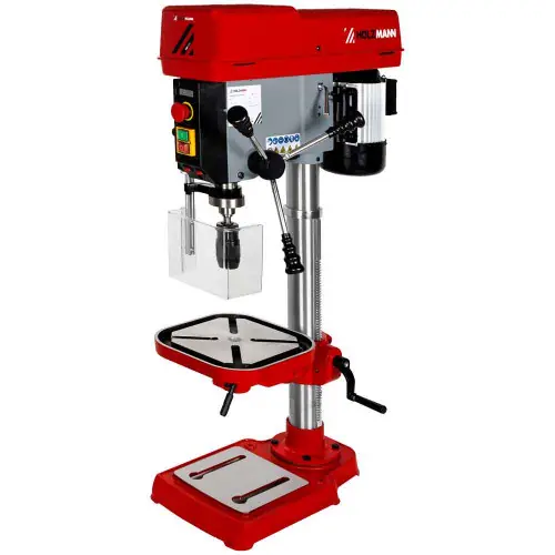 Satisfait Ou Remboursé Perceuse à colonne - SB203V_230V - 750 W - capacité acier Ø 20 mm - Holzmann