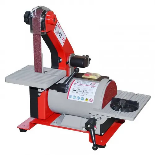 Solde Ponceuse à bande et disque – 250W – 230V / 50Hz – Holzmann