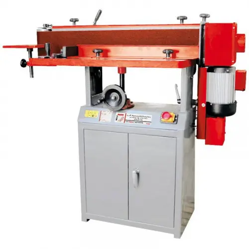 Ponceuse à bande oscillante - 1500W - 400V - Holzmann Jusqu'à Épuisement Des Stocks